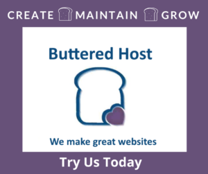 Buttered Host Web Design