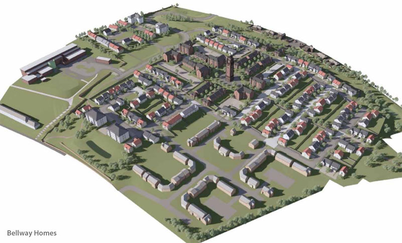 APPLICATION Submitted For Hundreds Of Homes At Former Hospital Site