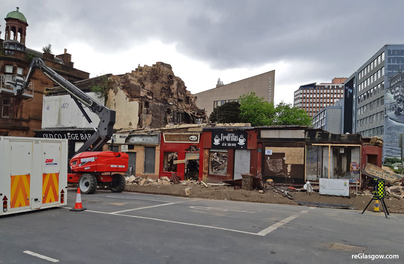 IN Pictures — ‘Going, Going, Gone’ For High Street Blaze Buildings