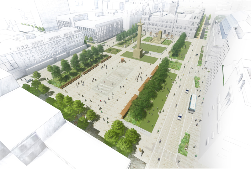 PLANNING Application Drawn Up For George Square Makeover